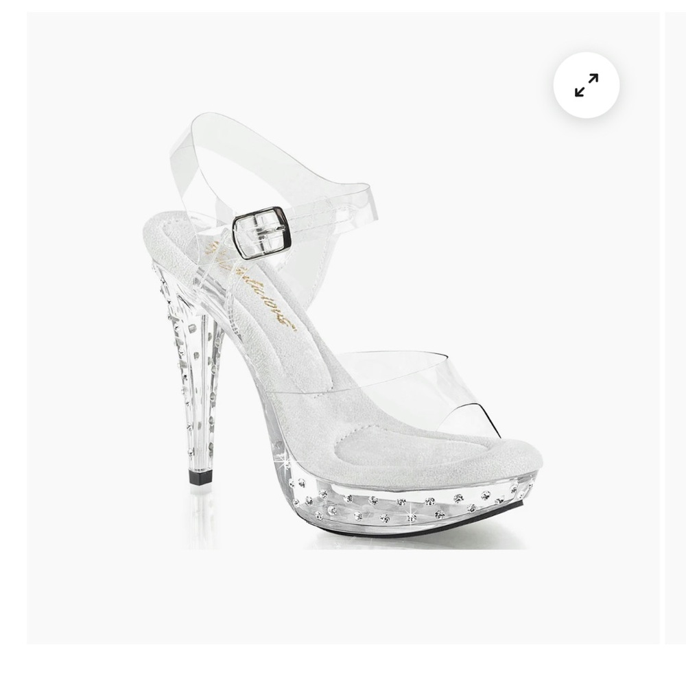 Pleaser cocktail sandals for pole dance size 9/10